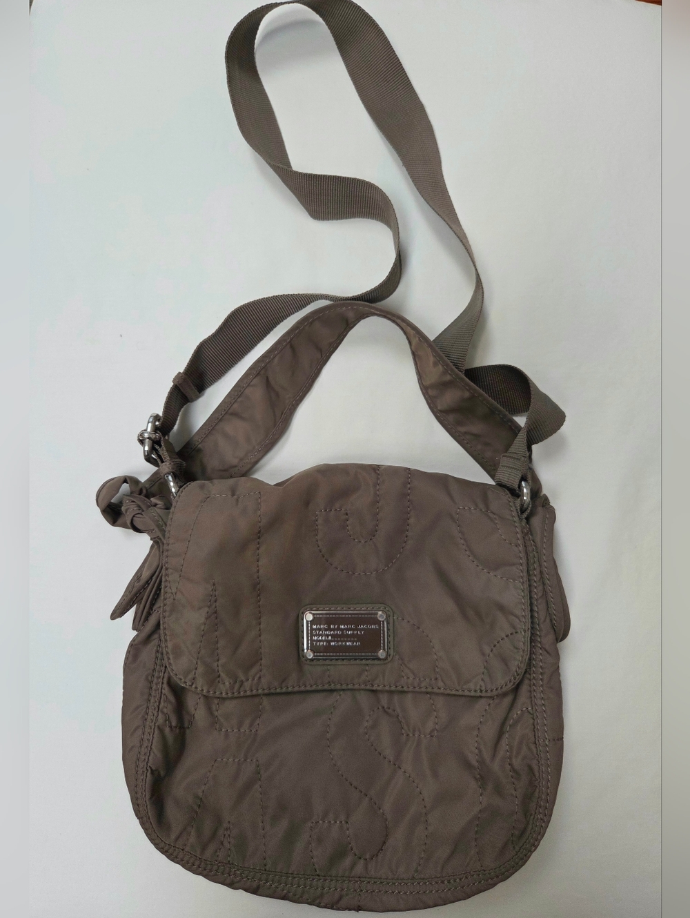 Marc By Marc Jacobs Quilted Logo Crossbody